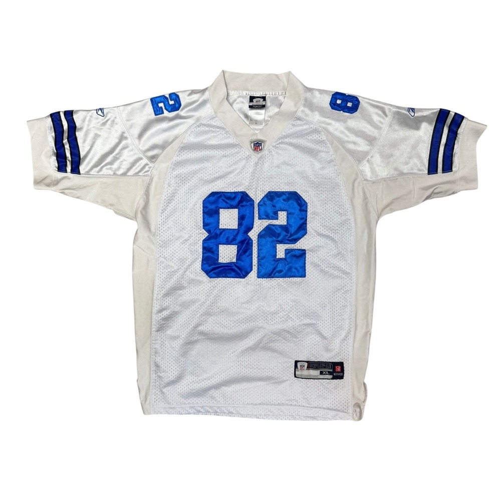 Reebok Dallas Cowboys Jason Witten 82 Jersey Kids XL White Stitched NFL Football
